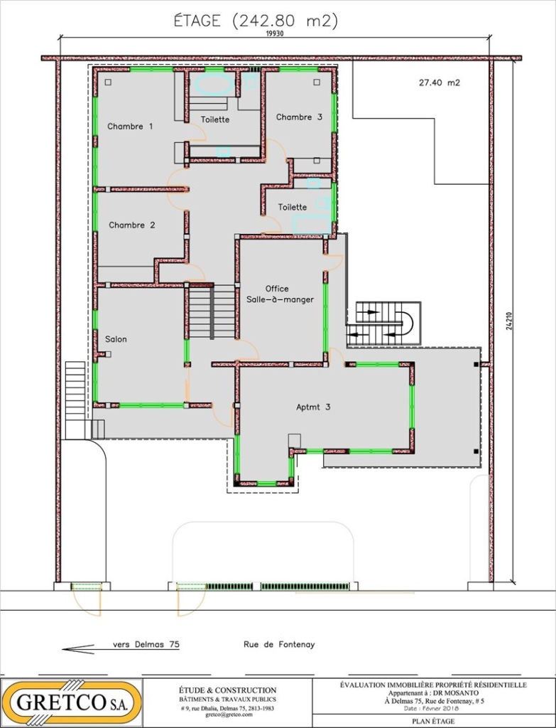 5 rue de Fontenay, Delmas 75, Port-au-Prince, Delmas, Haut Delmas HT6122